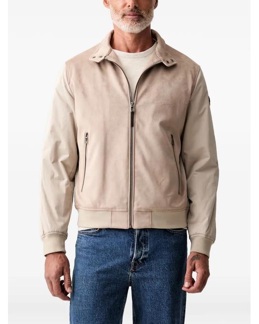 Joop! Blue Panelled Zip-Up Jacket for men