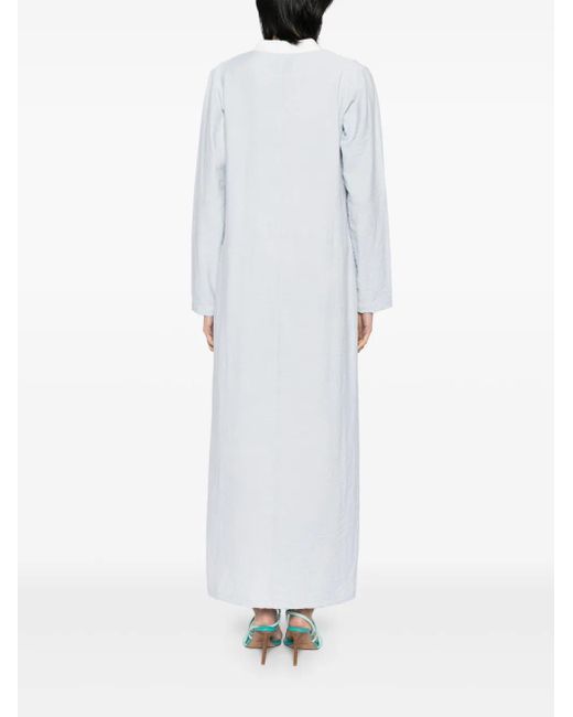 Bambah White Hind Preppy Kaftan