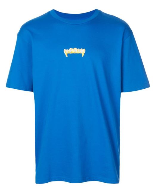 Supreme Blue Logo Print T-shirt for men