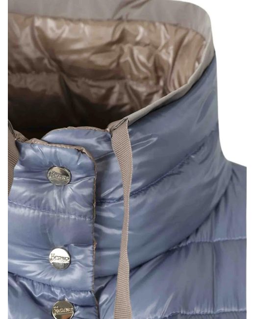 Herno Gray Wendbare Jacke Mit Futter