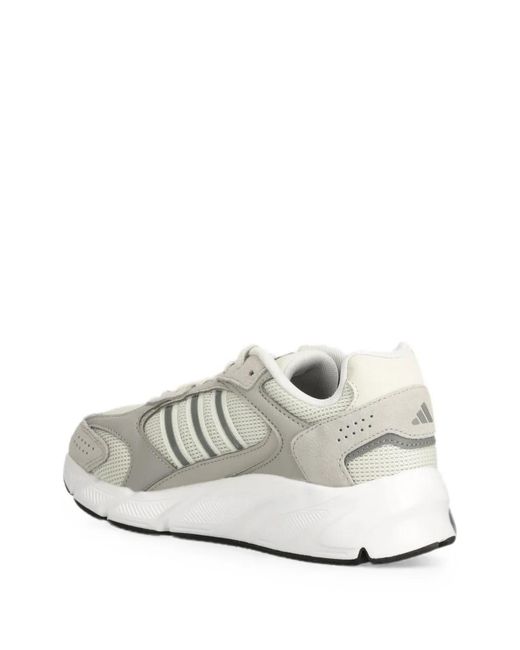 Adidas White Crazychaos 2000 Striped Sneakers