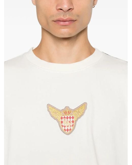 Rhude White Rallye Graphic-Print T-Shirt for men
