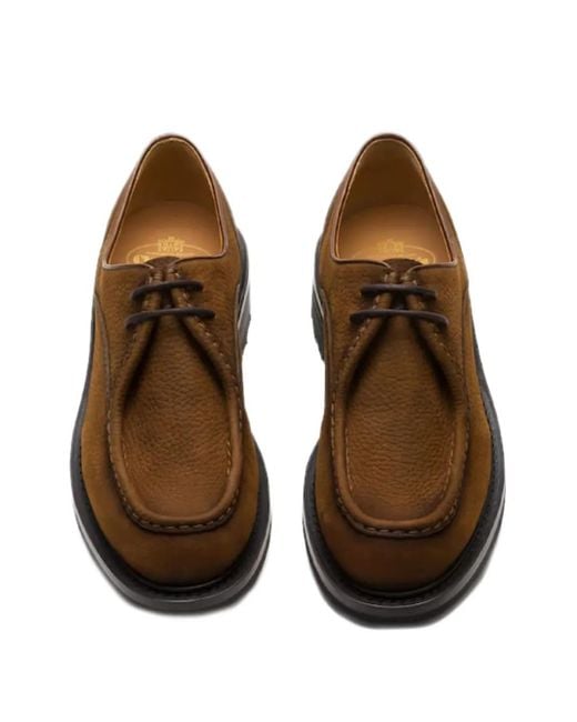 Church's Brown Lymington Lace-Up Desert Boots for men