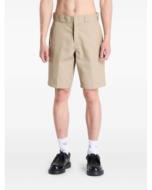 Dickies Natural 874 Logo-Patch Shorts for men