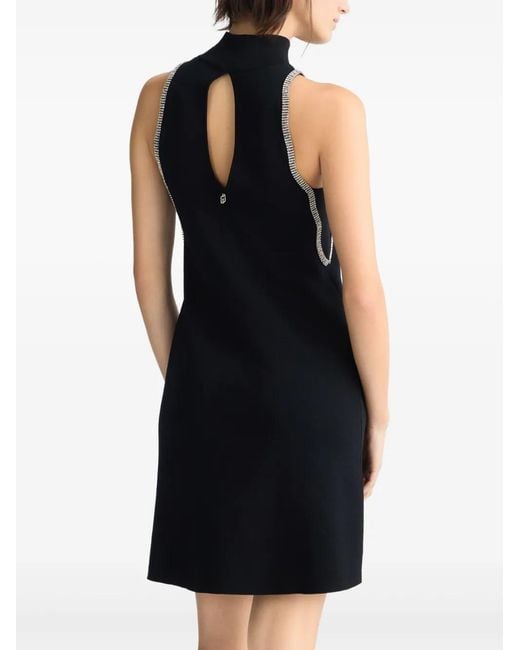 Liu Jo Black Knitted Mini Dress