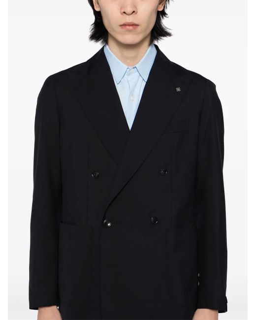 メンズ Tagliatore ダブルスーツ Black