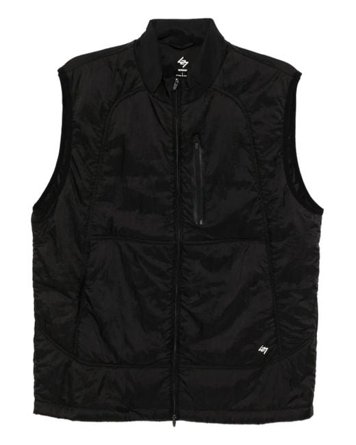 REPRESENT 247 Black 247 Run Gilet for men