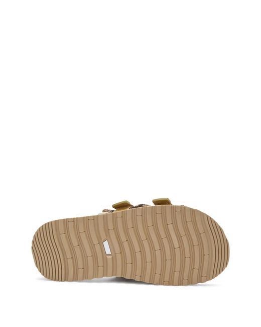 Palm Angels White X Suicoke Moto-P Touch-Strap Slides for men