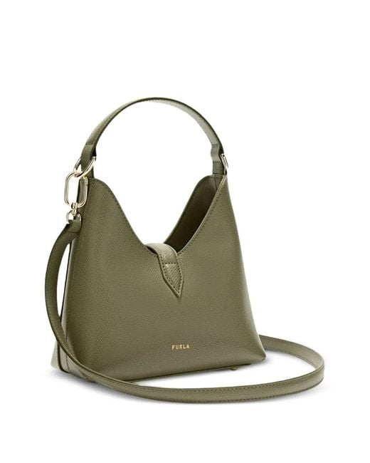Furla Green Mini Iride Shoulder Bag