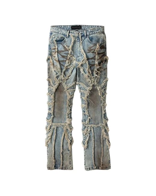 Who Decides War Gray Window Ray Jeans for men