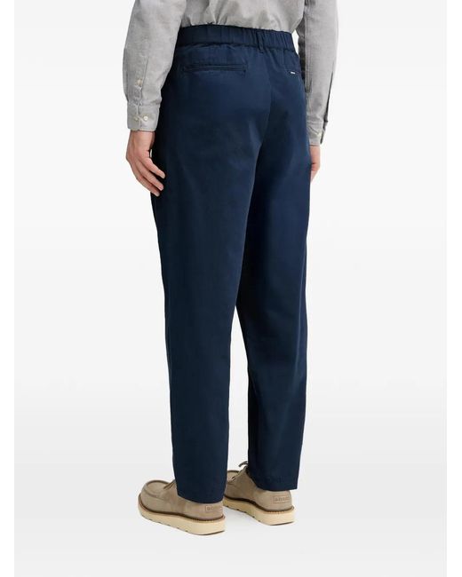 Barbour Blue Logo Trousers for men