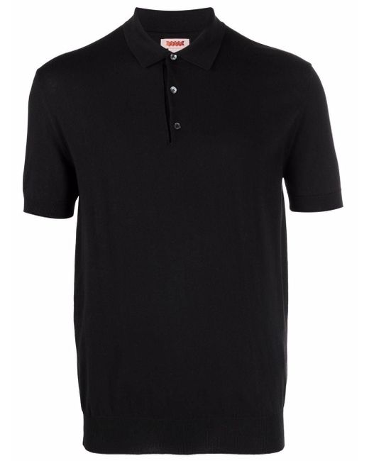 Baracuta Pima Cotton Polo Shirt in Black for Men | Lyst UK