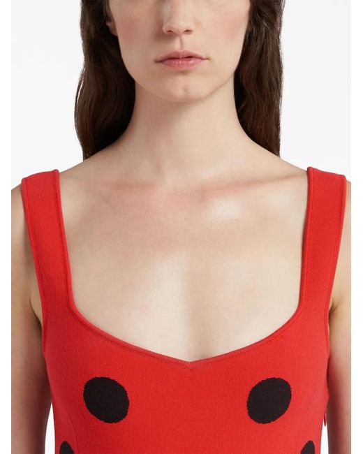 Marni Red Dresses