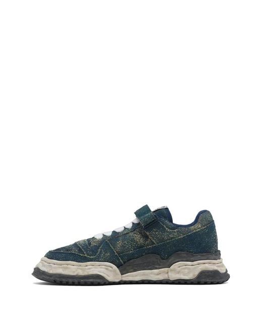 Maison Mihara Yasuhiro Blue Keith Og Sole Leather Sneakers for men