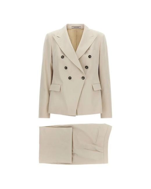 Tagliatore White Alicya Suit
