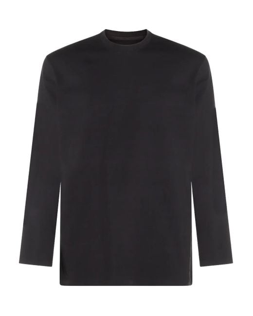 Y-3 ロゴ ロングtシャツ Black