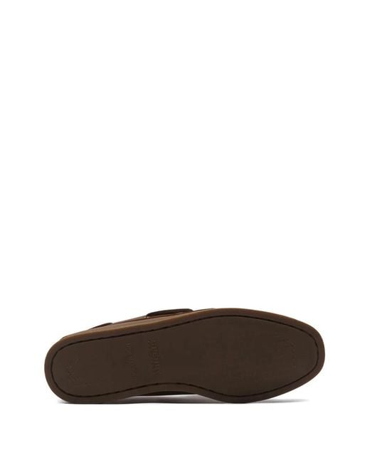 Sperry Top-Sider Brown Authentic Original 2-Eye Lace-Up Loafers