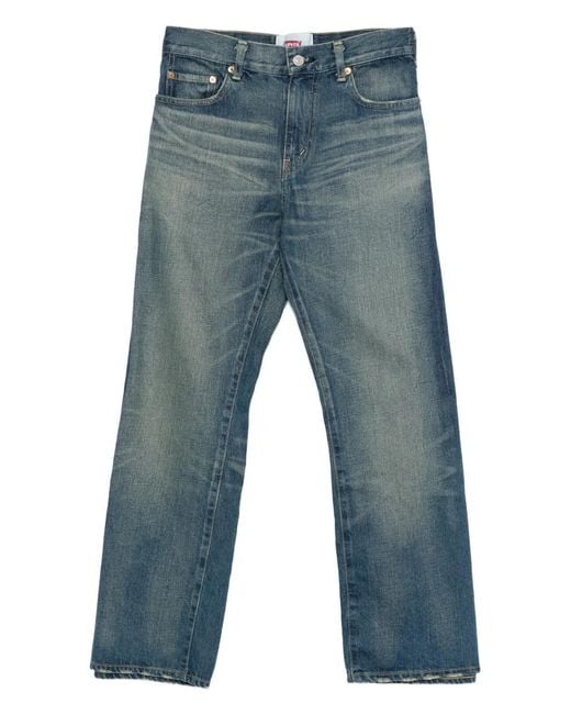 Vaqueros A Paneles Junya Watanabe de color Blue