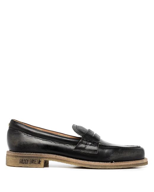 Golden Goose Deluxe Brand Black Jerry Loafers Shoes for men