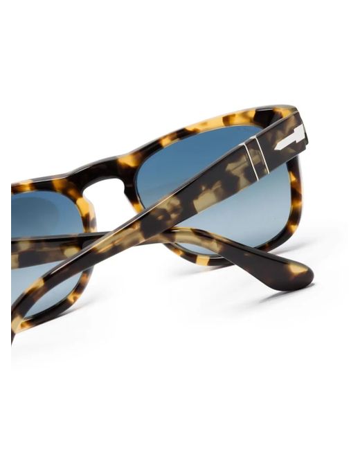 Persol Blue Elio Square-Frame Sunglasses