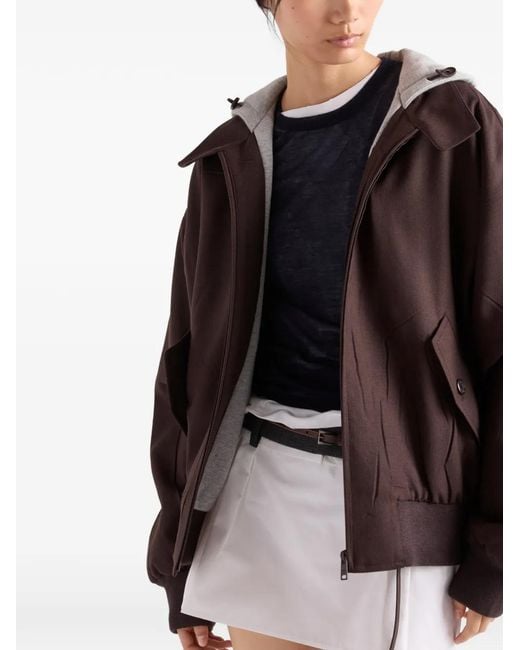 Giacca di Prada in Brown