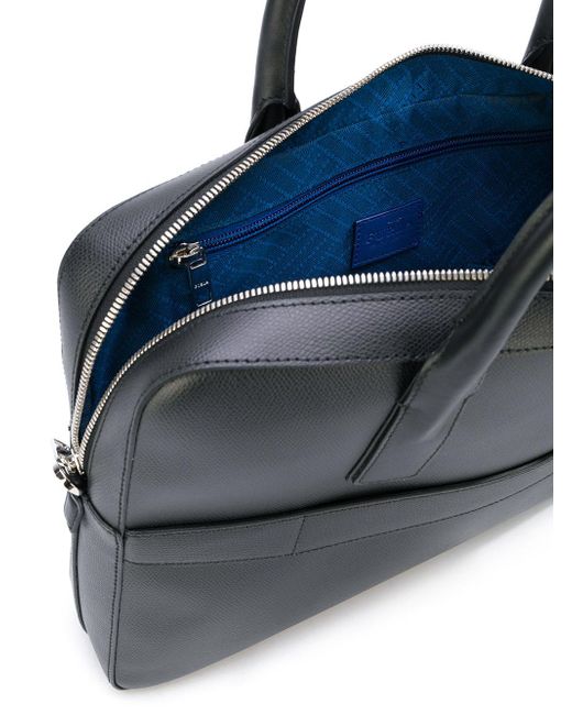 Furla Slim-line Laptop Bag in Black for Men | Lyst Australia
