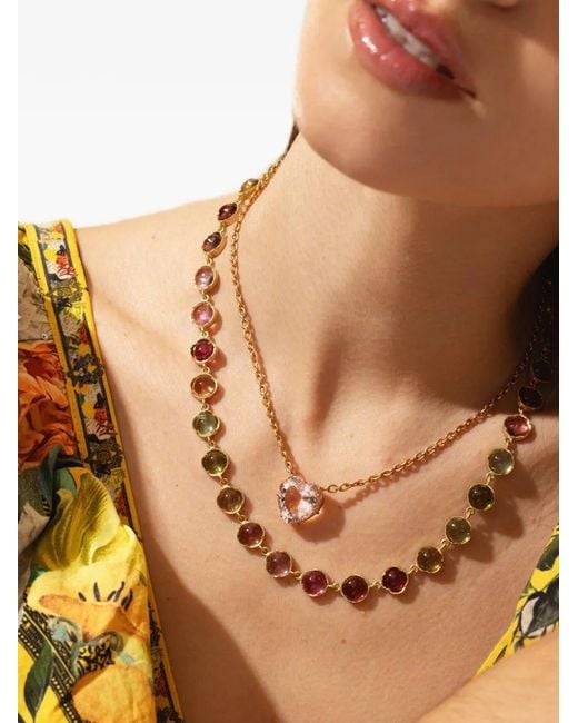 Irene Neuwirth Metallic Tourmaline Link Necklace