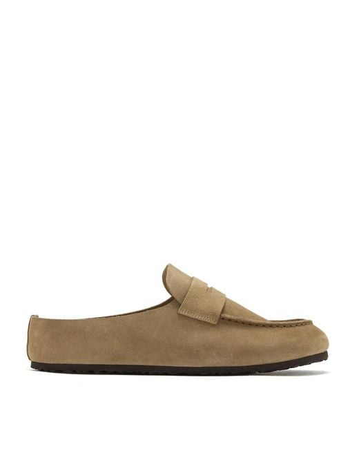 Forsa Natural Eddie Suede Slip-On Loafers for men