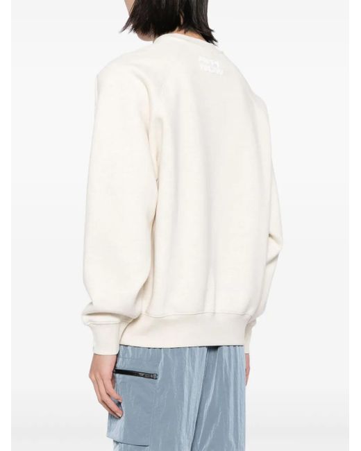 Aape By A Bathing Ape White Logo Patch Sweatshirt for men