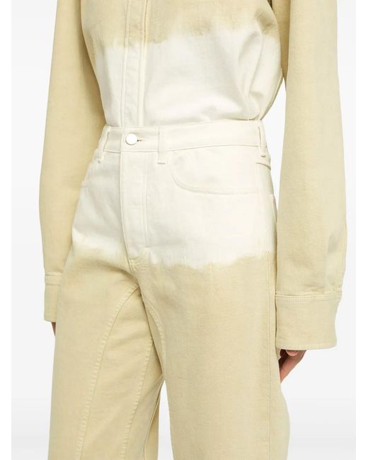 Jil Sander Natural Treated Trousers