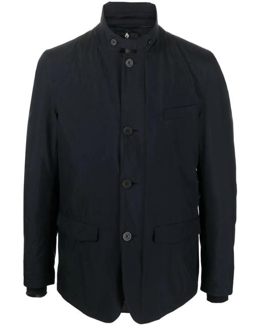 Herno Gewatteerd Shirtjack in het Blue voor heren