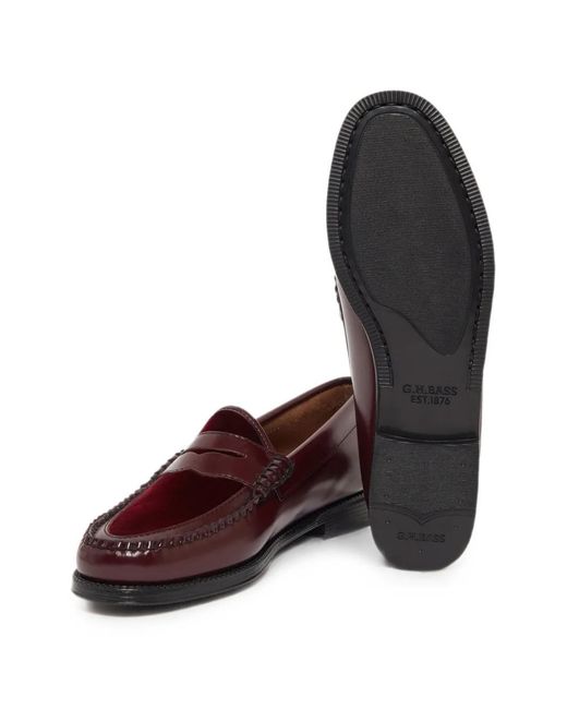 G.H.BASS Red Weejuns Loafers