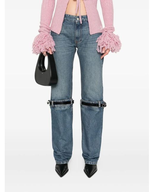 Coperni Blue Hybrid Denim Pants for men