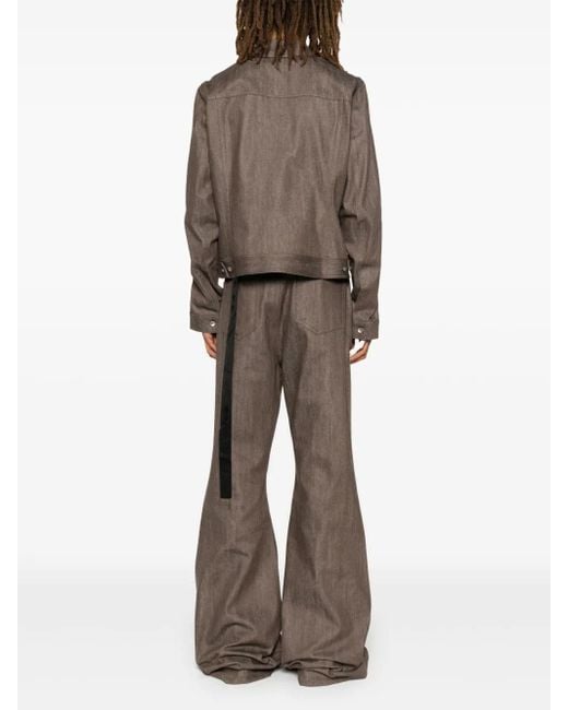 Rick Owens Denim Jackets in het Brown voor heren