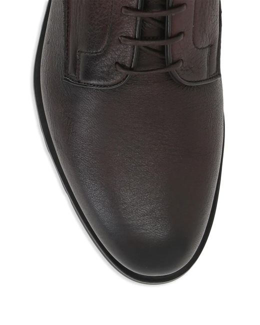 Santoni Black Logan Ankle Boots for men