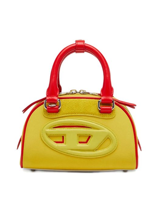 DIESEL 1dr Dome ハンドバッグ Yellow