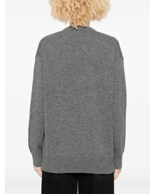 Cashmere suéter Jil Sander de color Gray