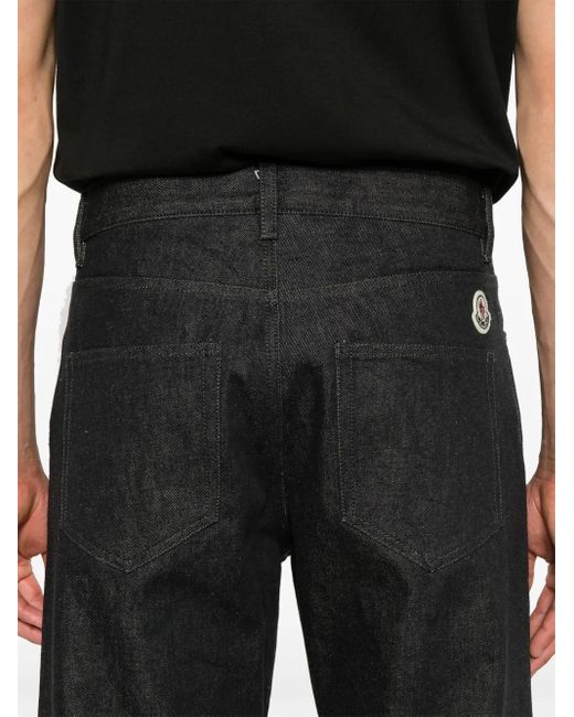Moncler Gray Tapered Leg Trousers for men
