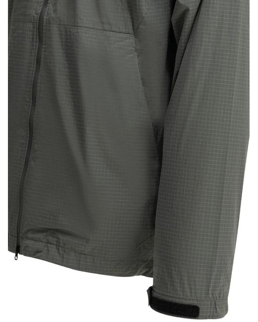 Goldwin Gray Manteau À Col Montant for men