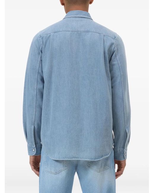 Closed Denim Overhemd in het Blue voor heren