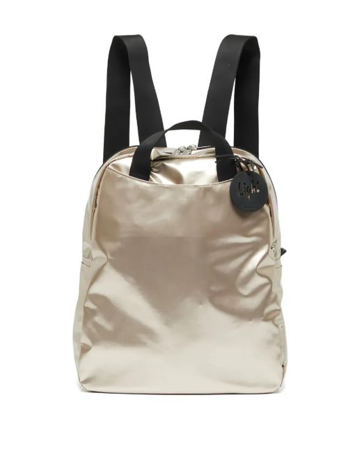 Jack Gomme Natural Lami Light Top-Handle Backpack