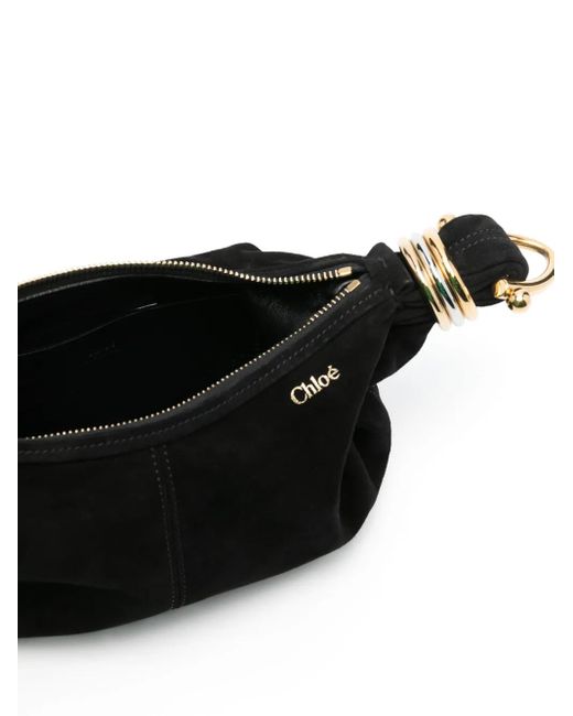 Bolso shopper Bracelet mini Chloé de color Black