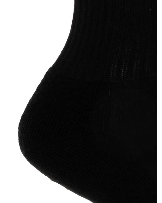 Rick Owens Ribbed Socks in Black | Lyst UK