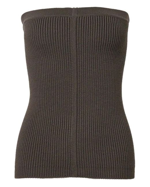 Concordians Runaway top Rick Owens de color Black