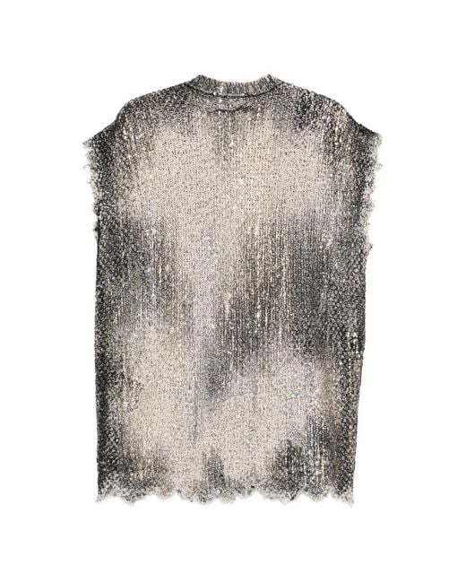 Avant Toi Gray Buttoned Vest