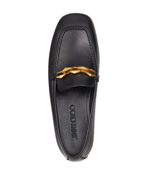 "Diamond Tilda" mocasines Jimmy Choo de color Black