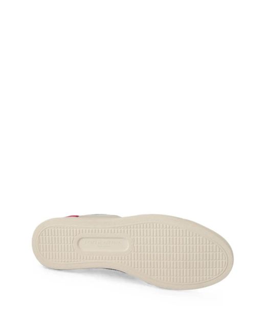 Dolce & Gabbana Pink Sneakers Mit Logo-Patch