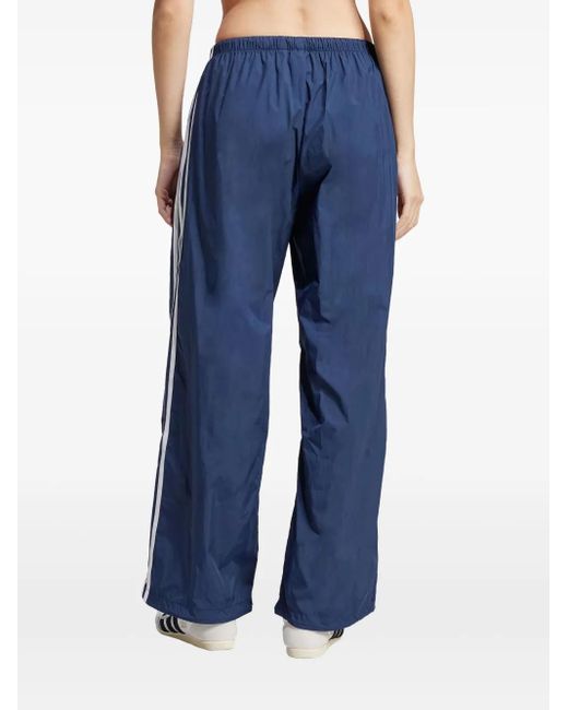 Adidas Blue 3-Stripes Track Pants