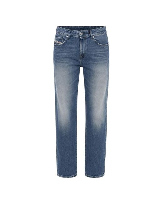 DIESEL Blue 1999 D-Reggy Straight-Leg Jeans