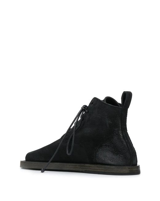Marsèll Black Sandello Open-Toe Boots
